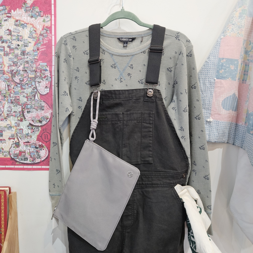 REI Co-op Dark Green/Gray Overall Bibs